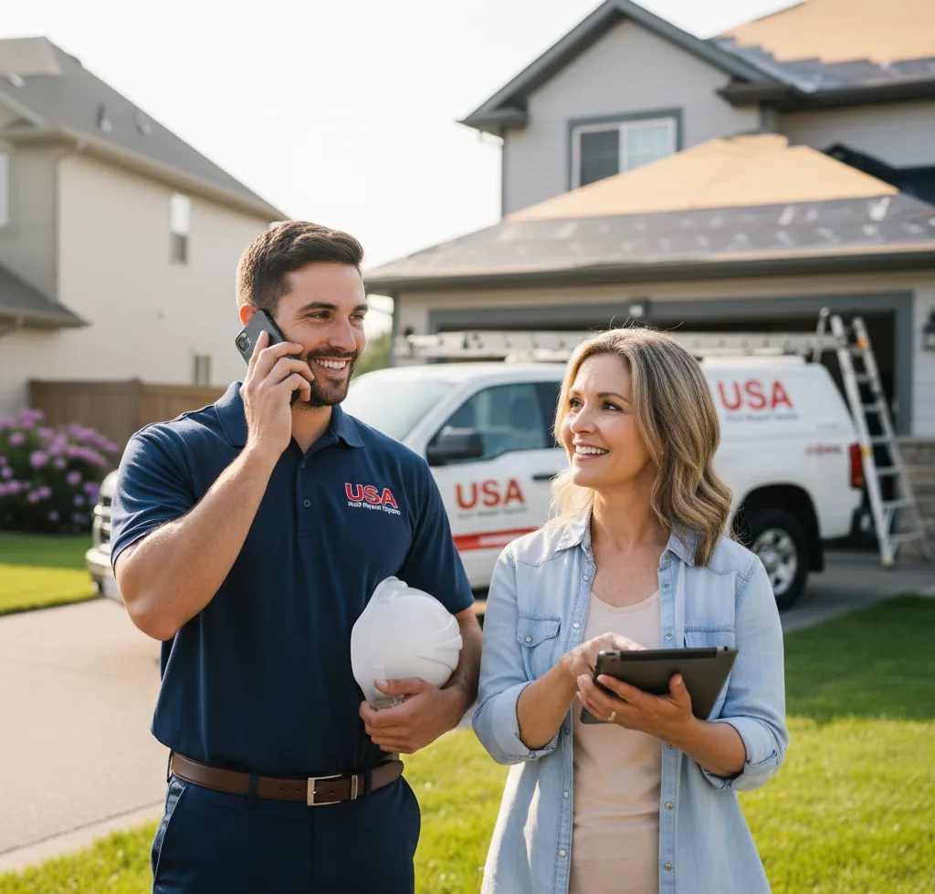 USA Roof Repair Experts customer support in Black River Falls
